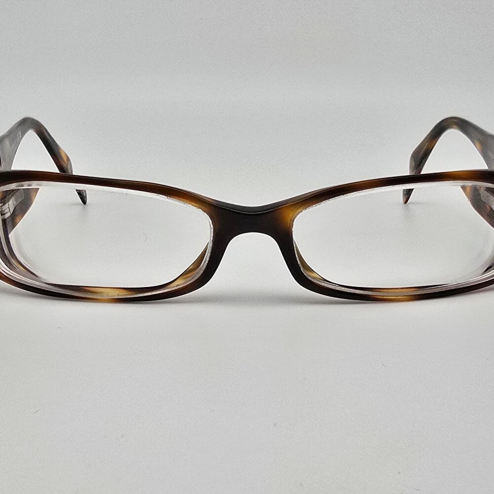 Chanel 3096-B c. 502 Tortoise Rhinestone Eyeglasses Frame w Flexhinge Italy 52mm - Picture 2 of 14